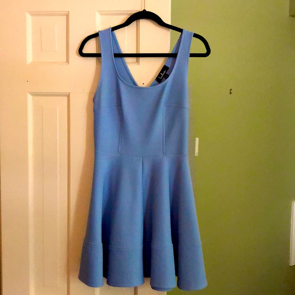 Light blue dress from Lulus. Size large